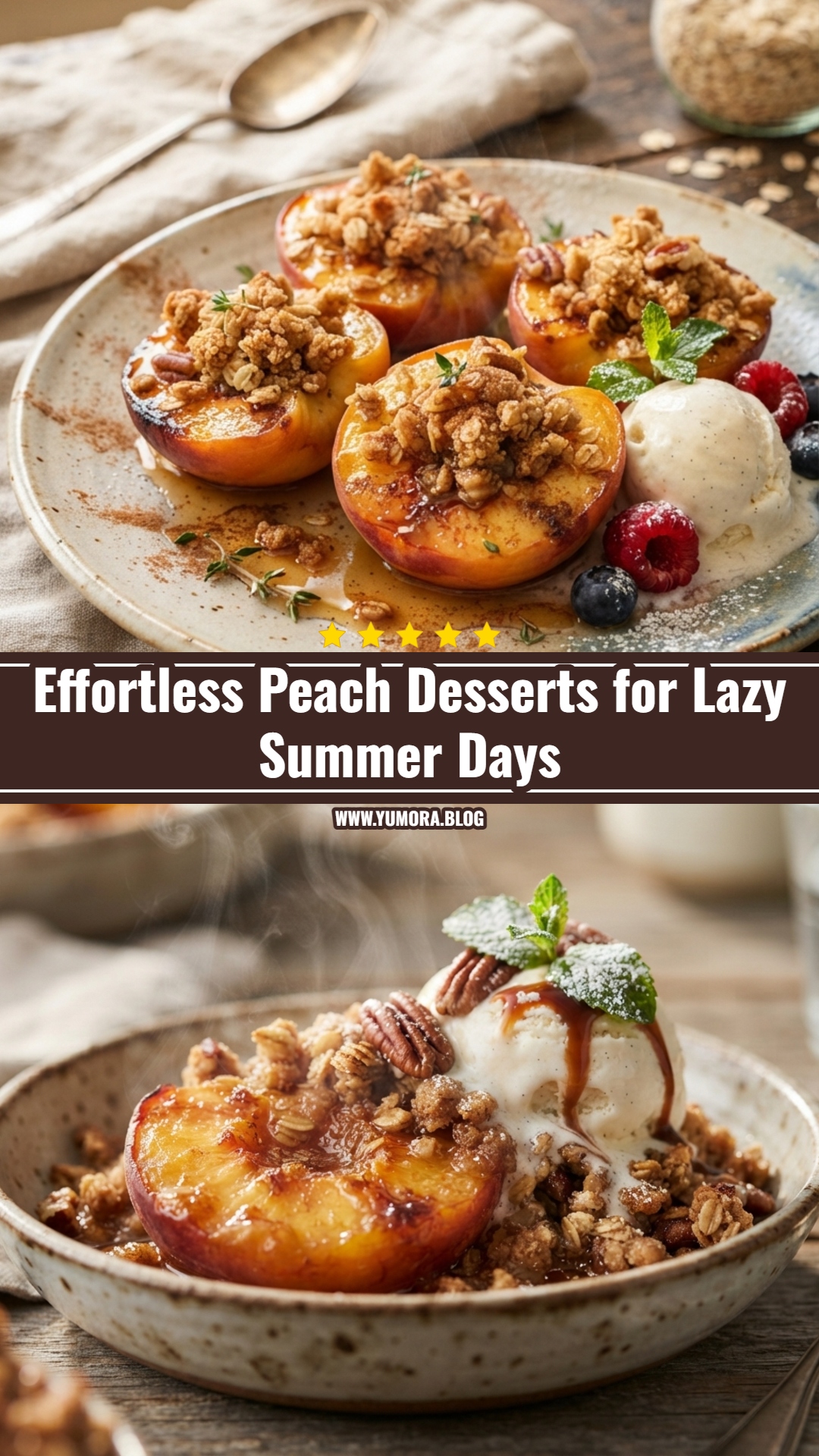 Easy Baked Peaches You Will Make All Summer