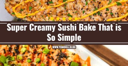 Easy Creamy Sushi Bake Recipe