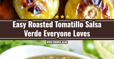 Easy Roasted Tomatillo Salsa Verde Everyone Loves