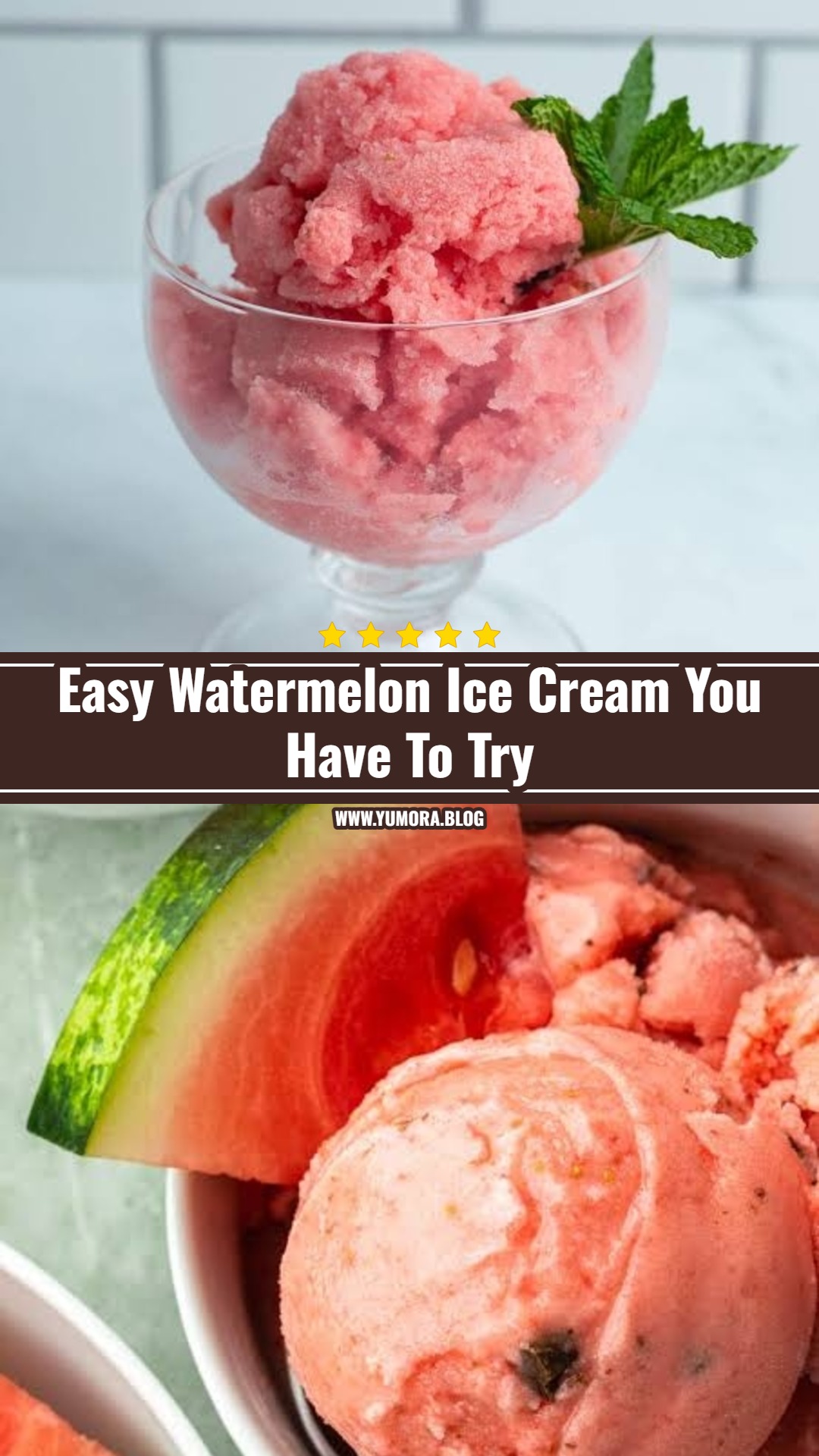 Easy Watermelon Ice Cream You Have To Try