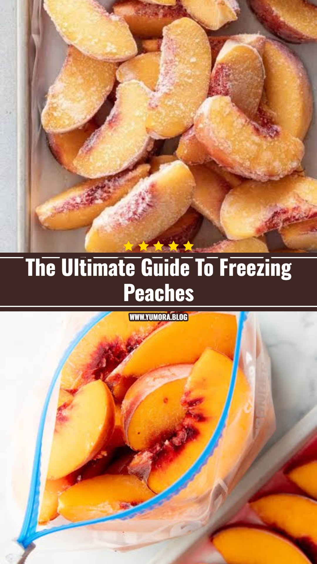 My Easy Method For Freezing Peaches