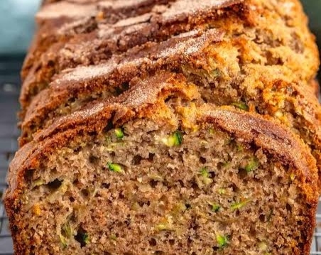 The best banana zucchini bread recipe ever suggested serving