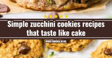 The best zucchini cookies recipes you will ever try