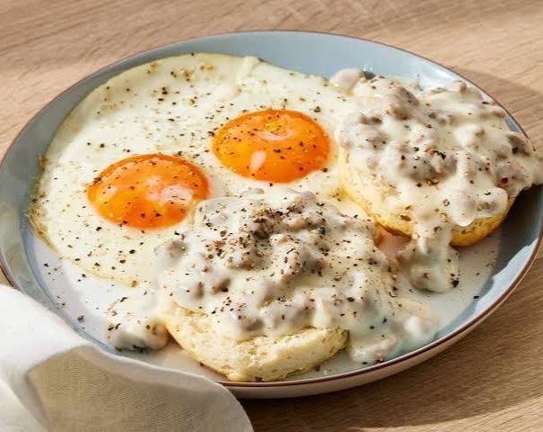 The Only Biscuits and Sausage Gravy Recipe You Need top view