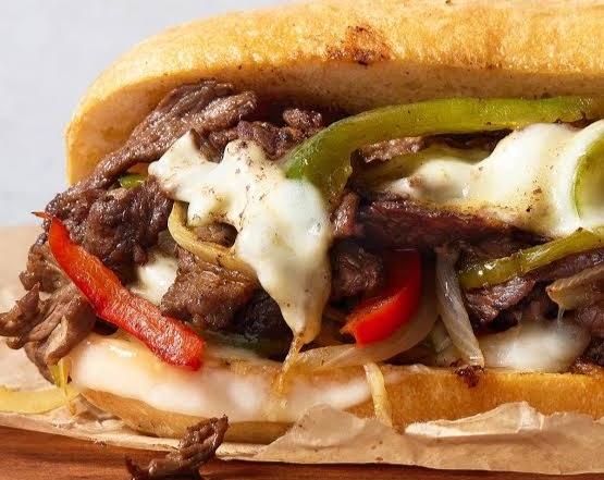 The Ultimate Philly Cheese Steak Sandwich Recipe suggested serving