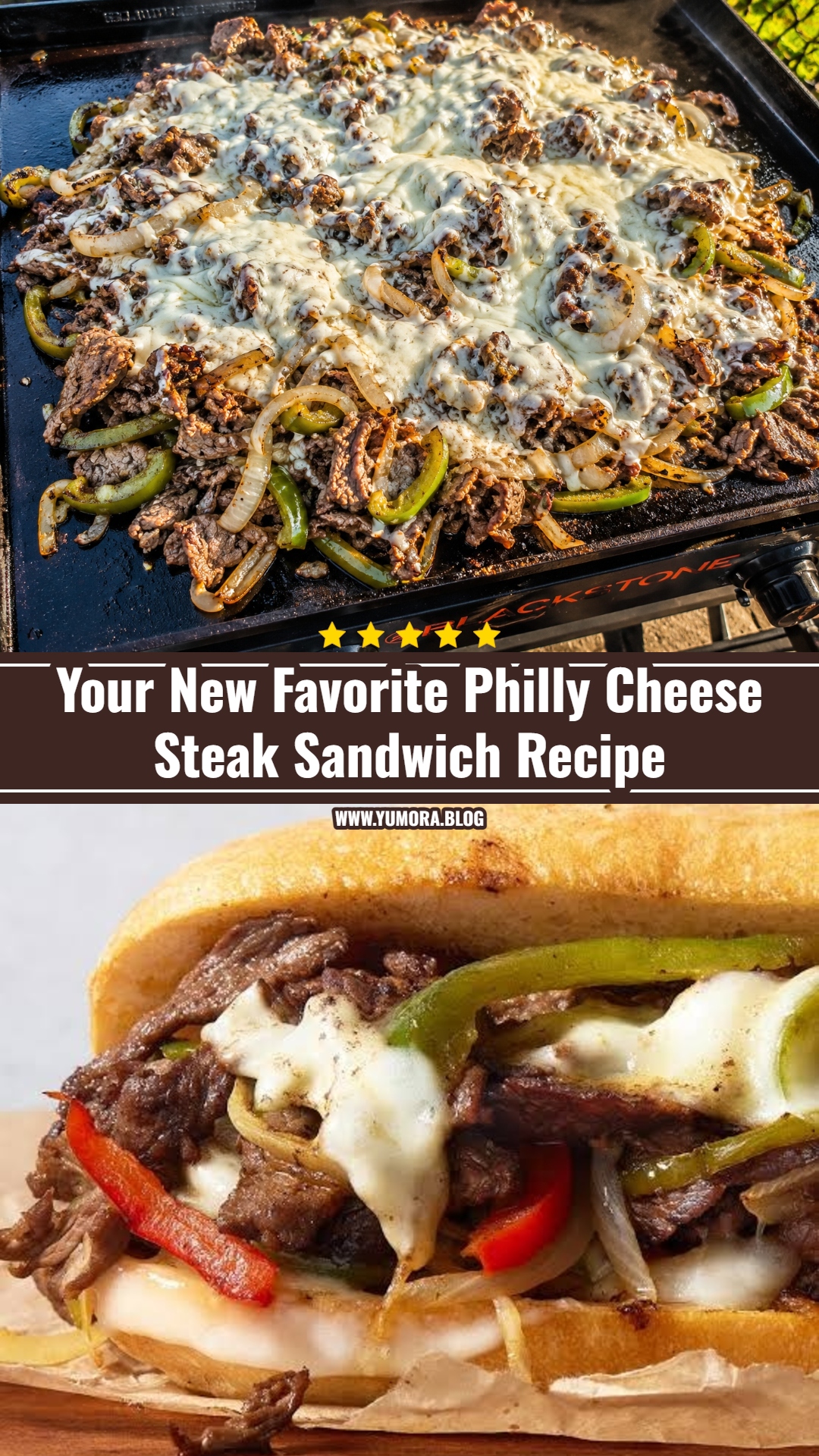 The Ultimate Philly Cheese Steak Sandwich Recipe