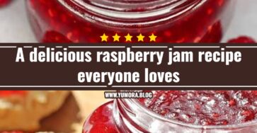 This easy raspberry jam recipe is a game changer