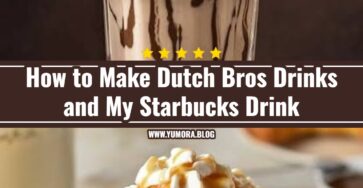 DIY Dutch Bros Drinks and My Starbucks Drink