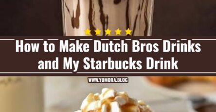 DIY Dutch Bros Drinks and My Starbucks Drink