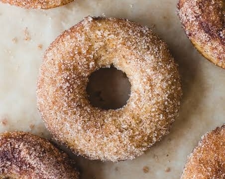 Easy Apple Cider Donuts Recipe For Fall top view