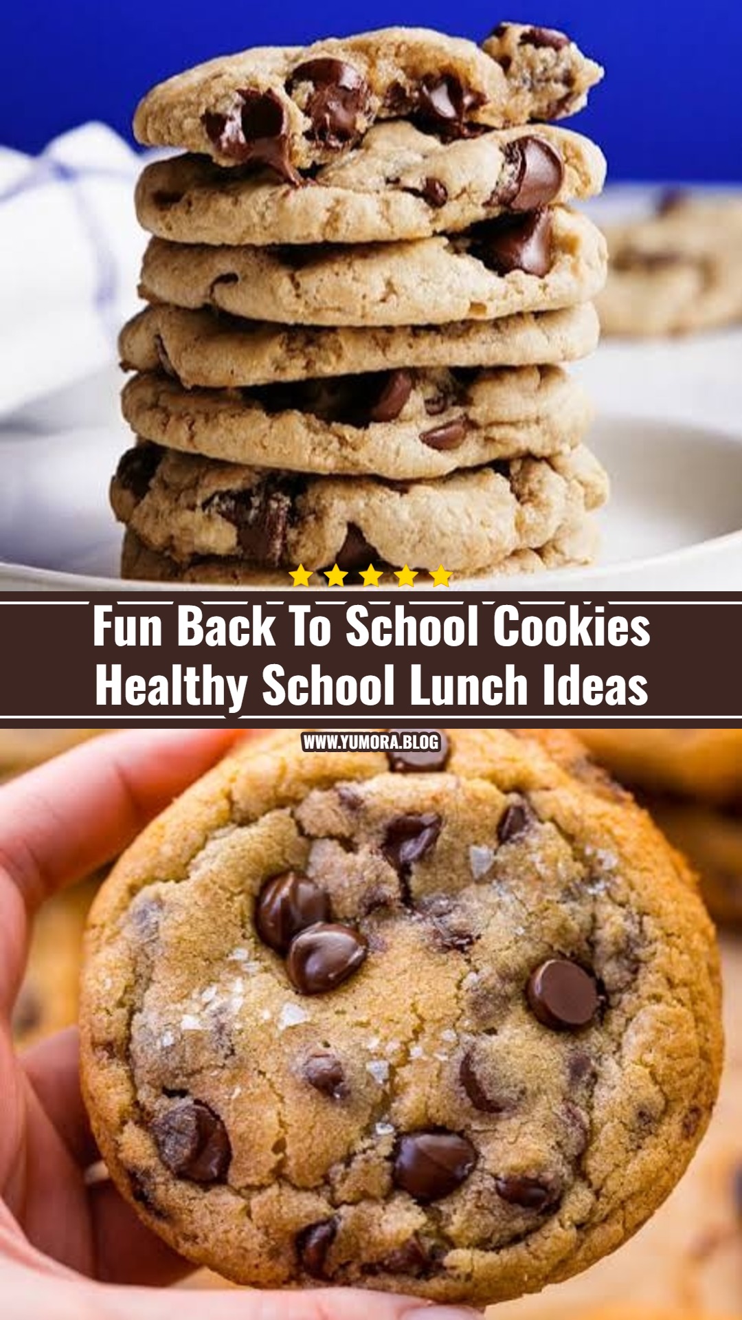 Easy Back To School Cookies Healthy School Lunch Ideas