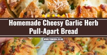 Easy Cheesy Garlic Herb Pull-Apart Bread