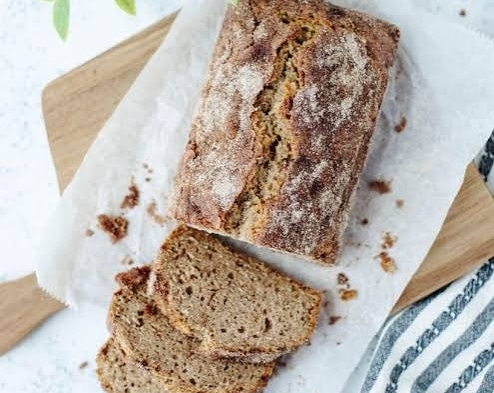 Easy Cinnamon Sugar Snickerdoodle Zucchini Bread suggested serving
