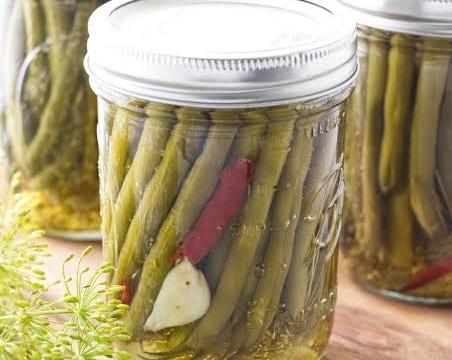 Easy Dilly Beans Recipe For Beginners top view