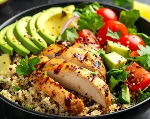 Easy GLP1 Meal Ideas and Flavorful High Fiber Recipes top view