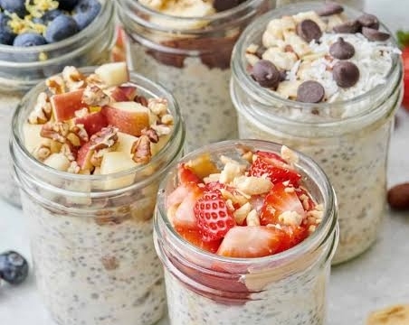 Easy overnight oats recipe for busy mornings suggested serving