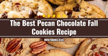 Easy Pecan Chocolate Fall Cookies Everyone Loves