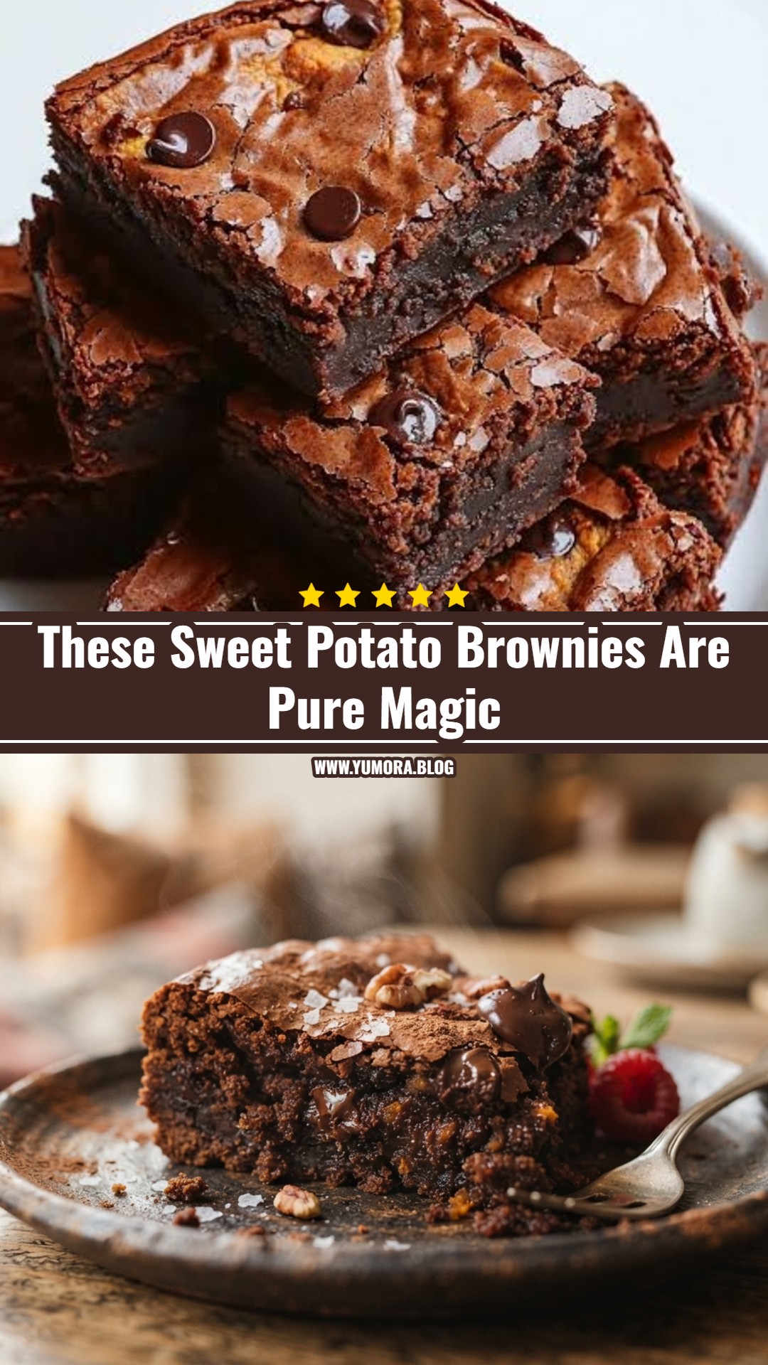 Fudgy Sweet Potato Brownies You Will Love