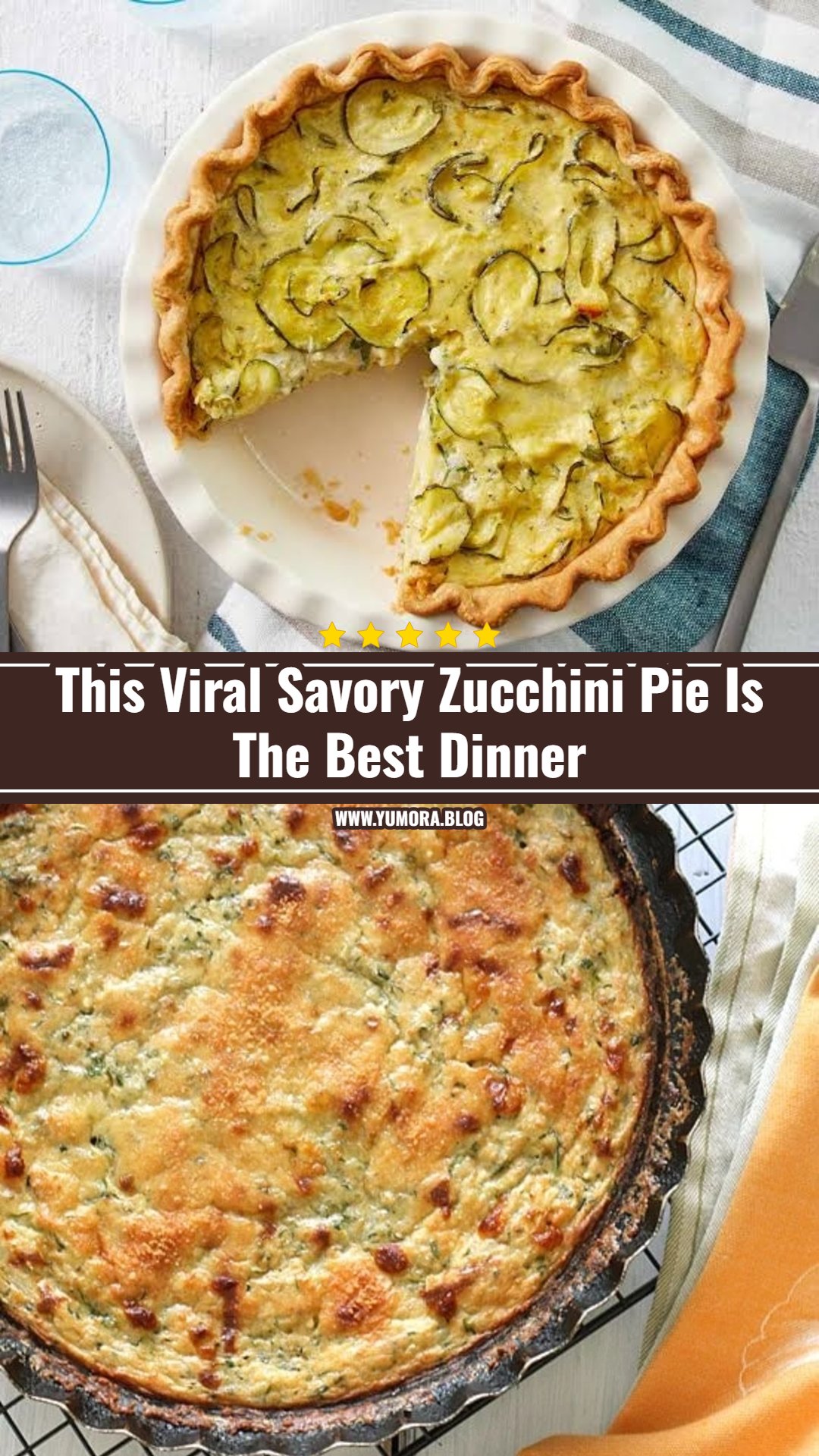 The Ultimate Zucchini Pie Dinner Everyone Loves