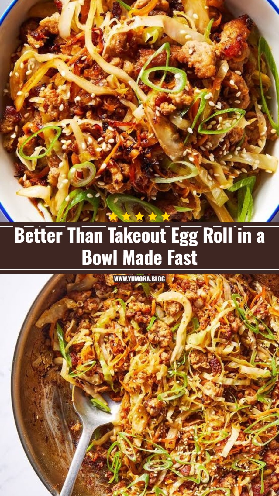 This Easy Egg Roll in a Bowl is Ready in 15 Minutes