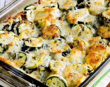 This Easy Zucchini Casserole is a Family Favorite top view