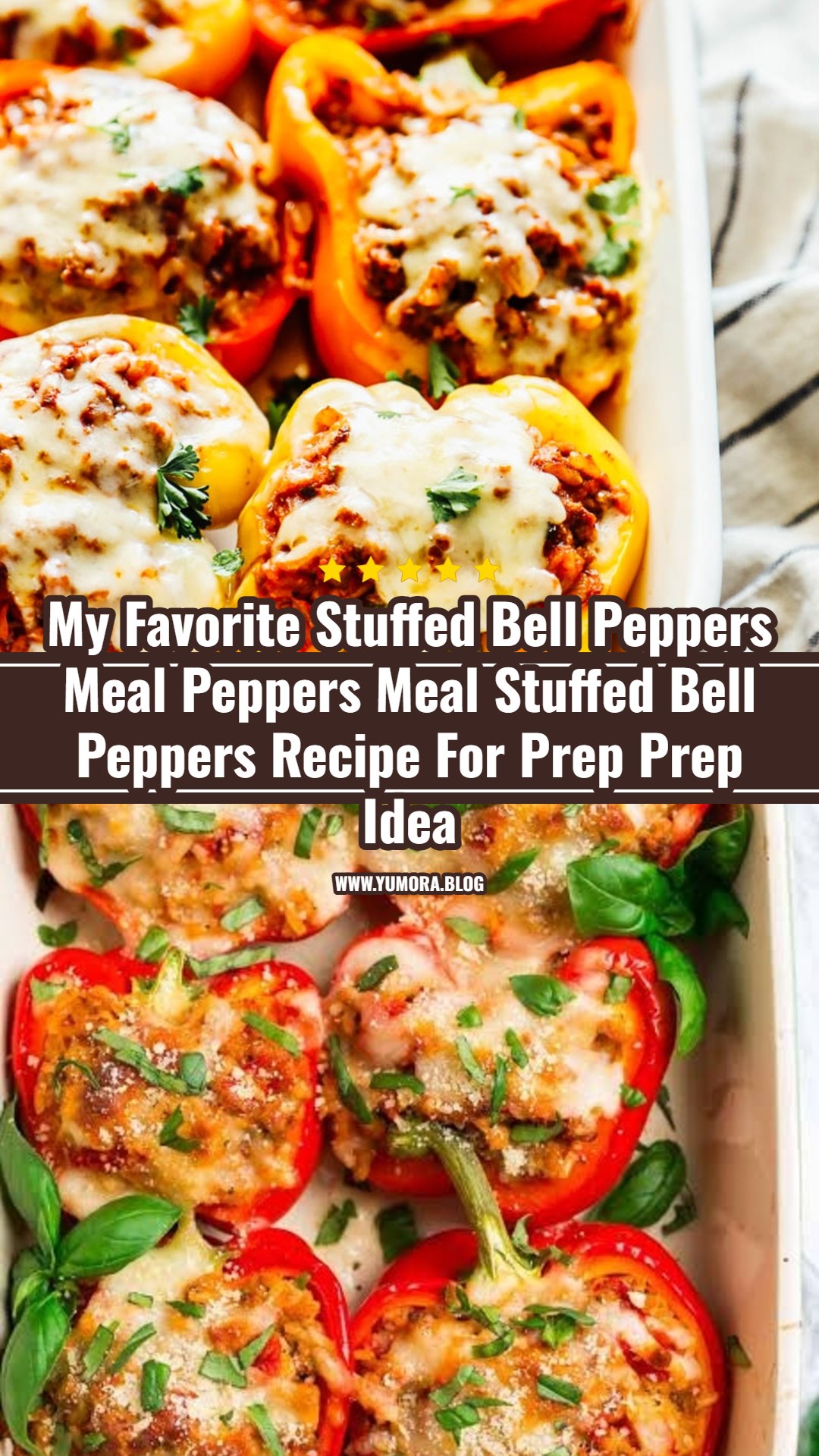 This Stuffed Bell Peppers Meal Prep Is So Good
