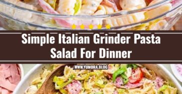 Viral Italian Grinder Pasta Salad Recipe