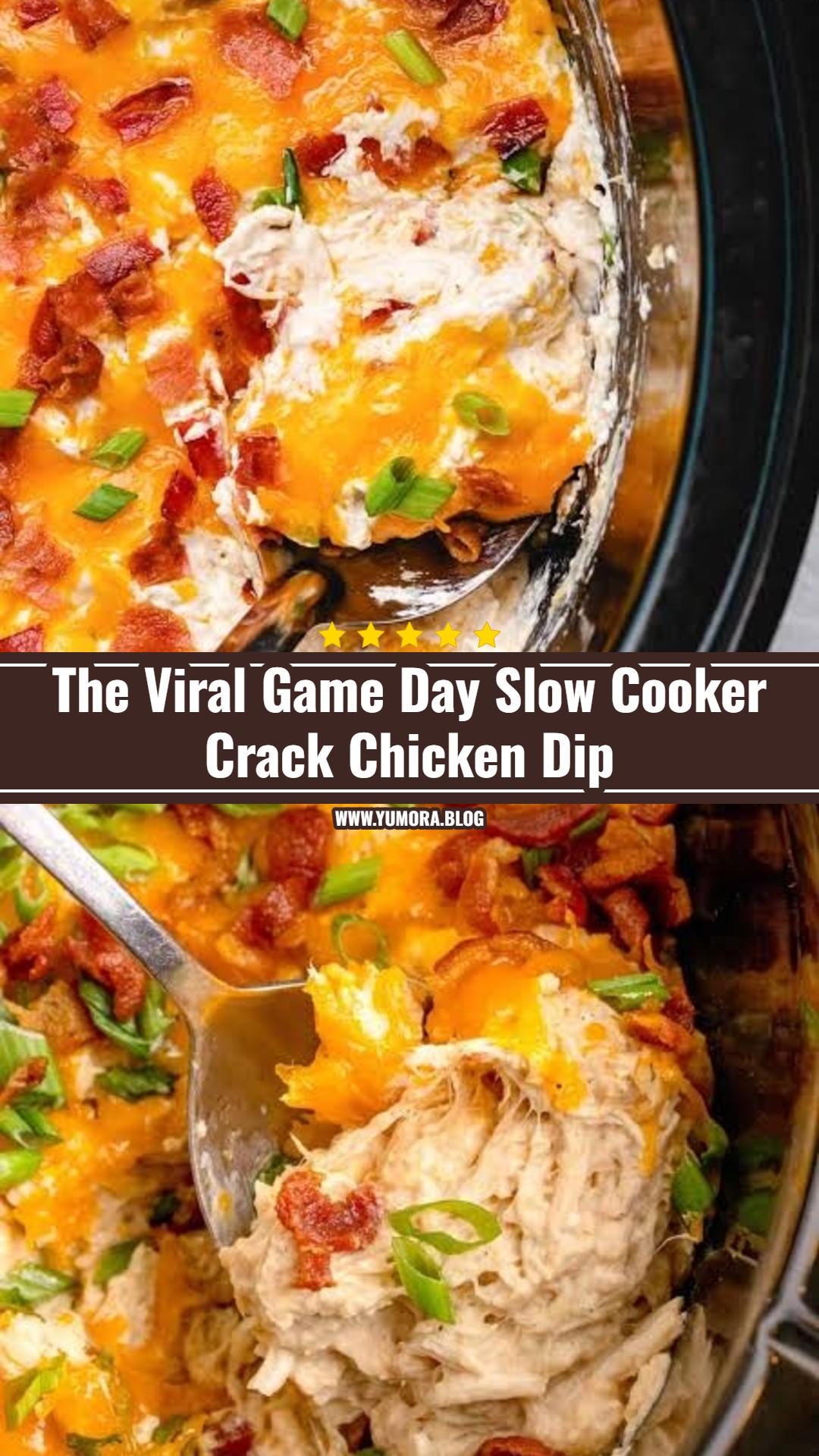 Best Slow Cooker Crack Chicken Dip For Game Day