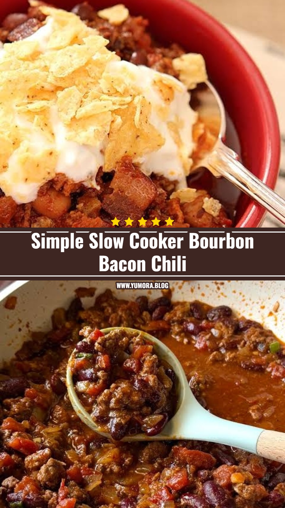 Best Smoky Bourbon Bacon Chili For Game Day