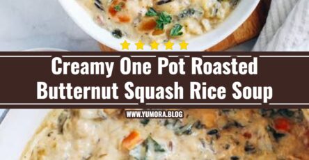 Cozy One Pot Butternut Squash and Wild Rice Soup