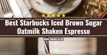 DIY Starbucks Iced Brown Sugar Oatmilk Shaken Espresso