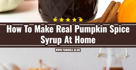 Easy 10 Minute Pumpkin Spice Syrup Recipe