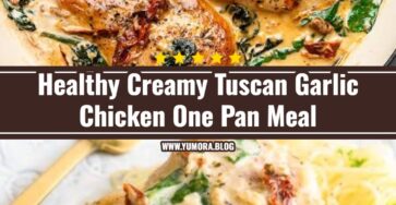 Easy Creamy Tuscan Garlic Chicken Skillet