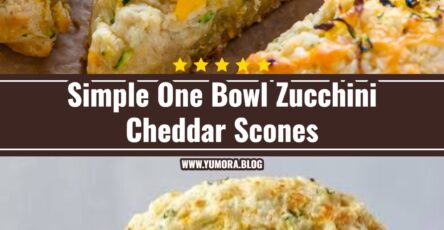 Easy Zucchini Cheddar Scones You Will Love