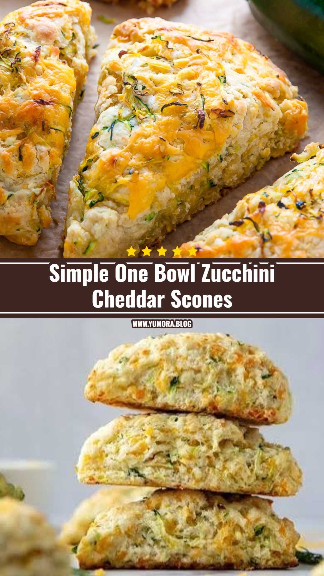 Easy Zucchini Cheddar Scones You Will Love