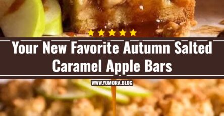 Salted Caramel Apple Cider Crumble Bars Are Magic