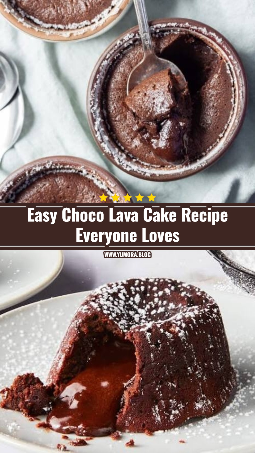 The Best Easy Choco Lava Cake Recipe Ever