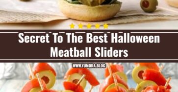 The Best Halloween Meatball Sliders Recipe Ever