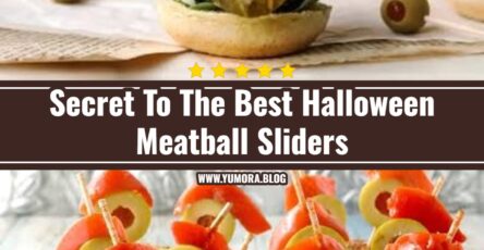 The Best Halloween Meatball Sliders Recipe Ever