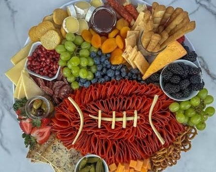 Ultimate Autumn Harvest Board For Game Day top view