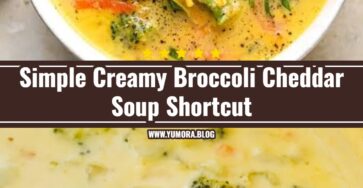 Viral 20 Minute Creamy Broccoli Cheddar Soup Secret