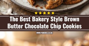Viral Bakery Style Brown Butter Chocolate Chip Cookies