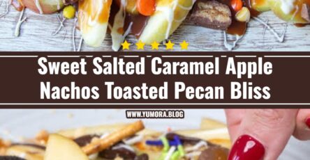 Viral Salted Caramel Apple Nachos With Pecans